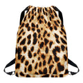 Cheetah Print Drawstring Backpack
