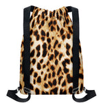 Cheetah Print Drawstring Backpack