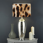 Cheetah Print Drum Lamp Shade