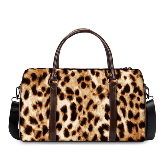 Cheetah Print Duffle Bag