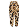 Cheetah Print Fleece Lined Knit Pants