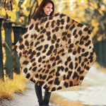 Cheetah Print Foldable Umbrella