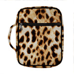Cheetah Print Front Pocket Bible Bag