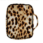 Cheetah Print Front Pocket Bible Bag