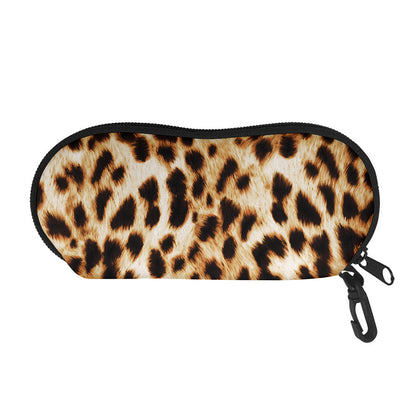 Cheetah Print Glasses Case