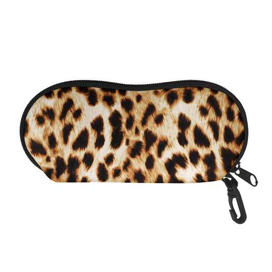 Cheetah Print Glasses Case