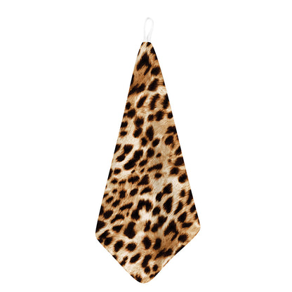 Cheetah Print Hand Towel