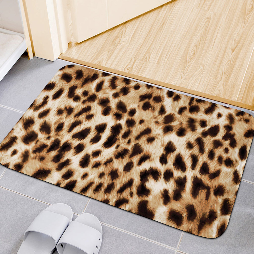 Cheetah Print Indoor Door Mat