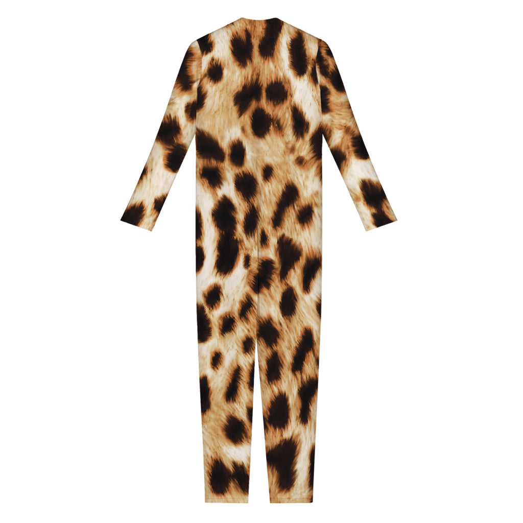 Cheetah Print Jumpsuit