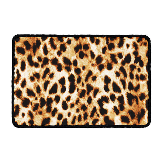 Cheetah Print Kitchen Mat