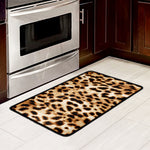 Cheetah Print Kitchen Mat