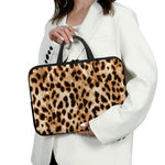 Cheetah Print Laptop Sleeve With Handle