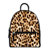 Cheetah Print Leather Backpack