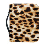 Cheetah Print Leather Bible Cover