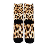 Cheetah Print Long Socks