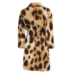 Cheetah Print Men's Bathrobe