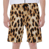 Cheetah Print Men's Beach Shorts