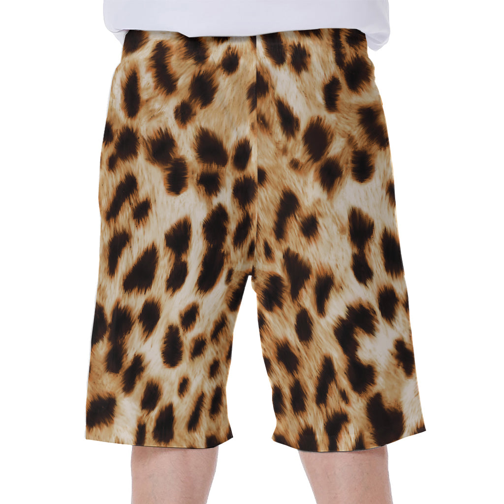 Cheetah Print Men's Beach Shorts