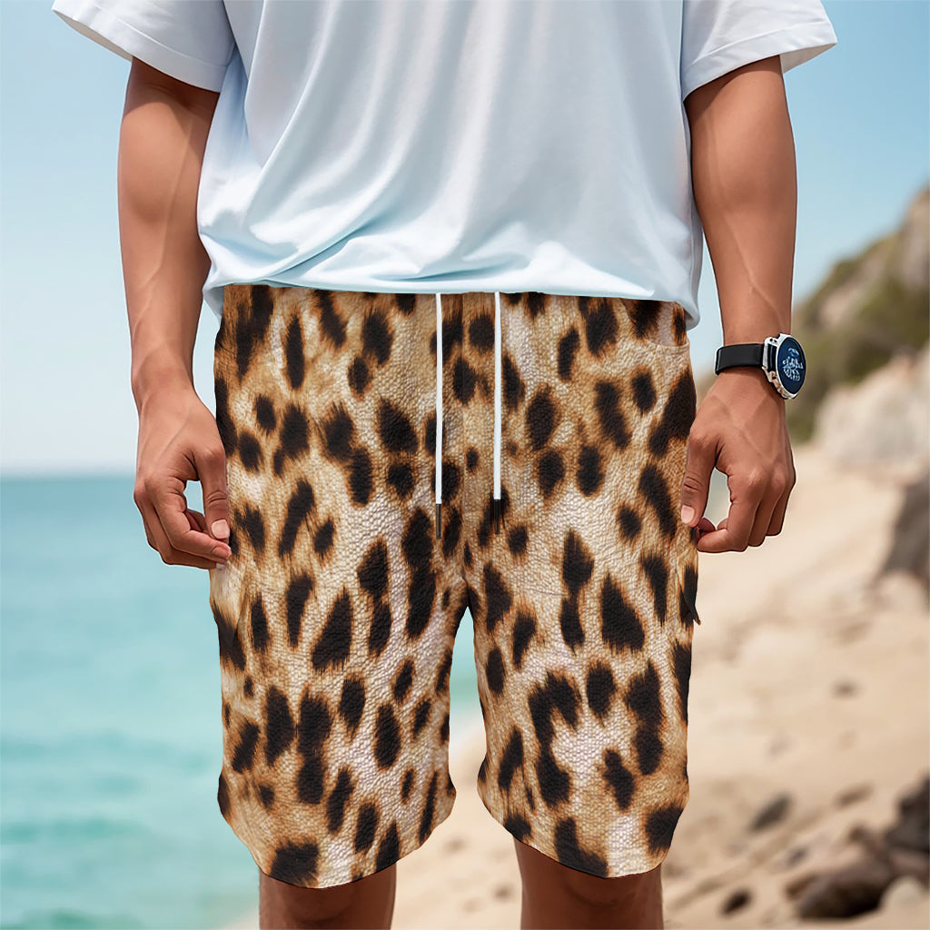 Cheetah Print Men's Cargo Shorts