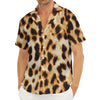 Cheetah Print Men's Deep V-Neck Shirt