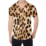 Cheetah Print Men's Shirt