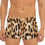 Cheetah Print Men's Short Boxer Briefs