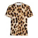 Cheetah Print Men's Sports T-Shirt