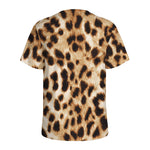 Cheetah Print Men's Sports T-Shirt