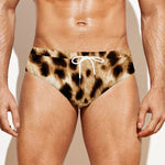 Cheetah Print Men's Swim Briefs