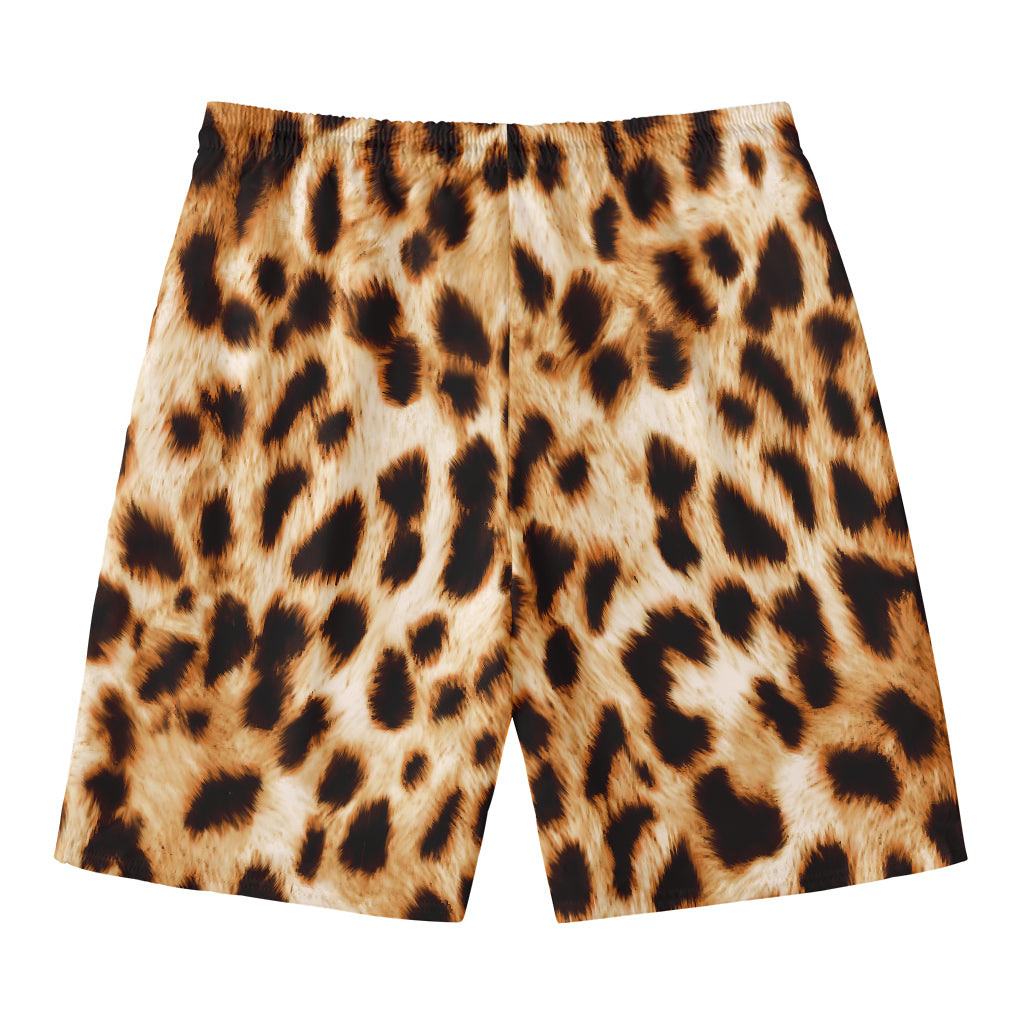 Cheetah Print Men's Swim Trunks