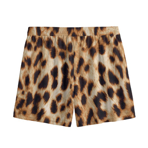 Cheetah Print Mesh Shorts