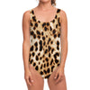 Cheetah Print One Piece Swimsuit