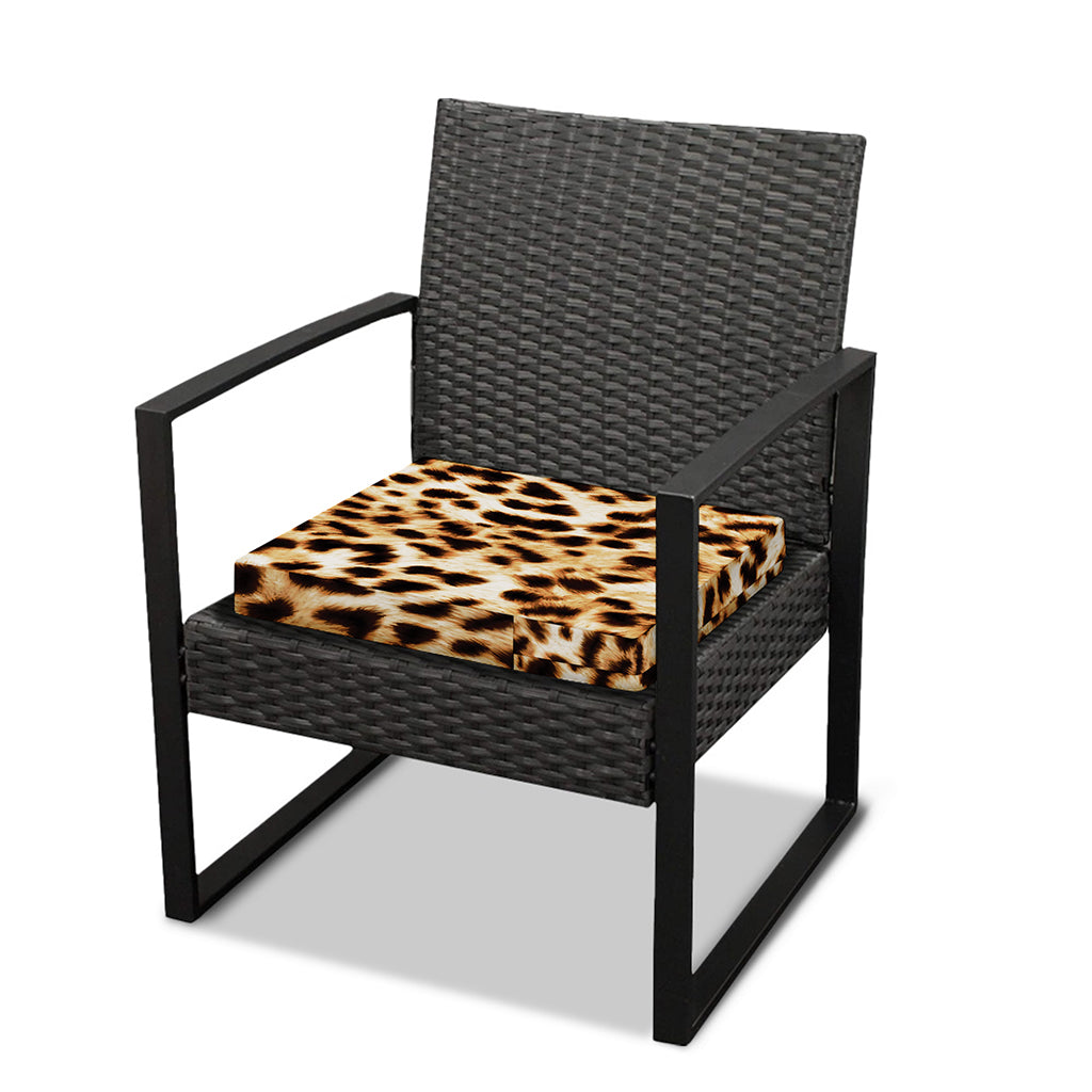 Cheetah Print Outdoor Seat Cushion Cover