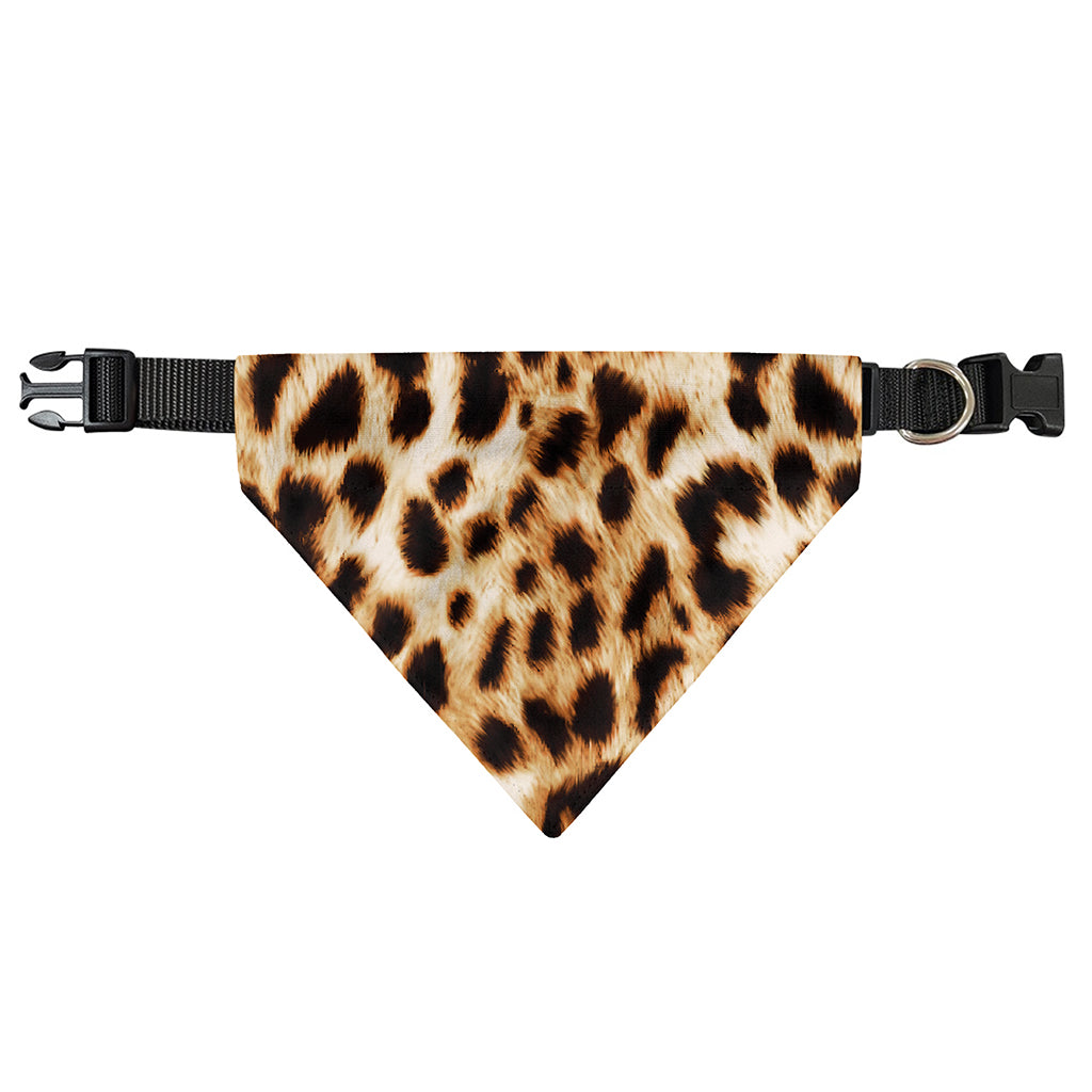 Cheetah Print Over The Collar Dog Bandana