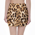 Cheetah Print Pencil Mini Skirt