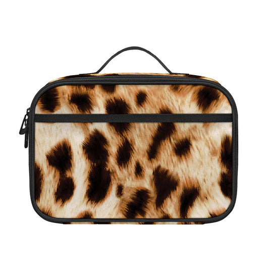 Cheetah Print Portable Lunch Bag