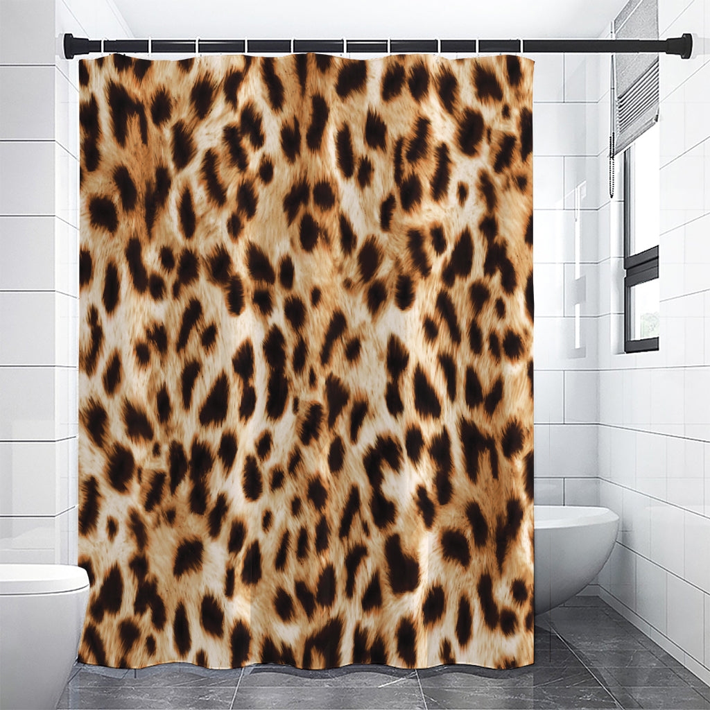 Cheetah Print Premium Shower Curtain