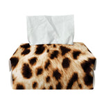 Cheetah Print Rectangle Tissue Box Cover