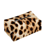 Cheetah Print Rectangle Tissue Box Cover