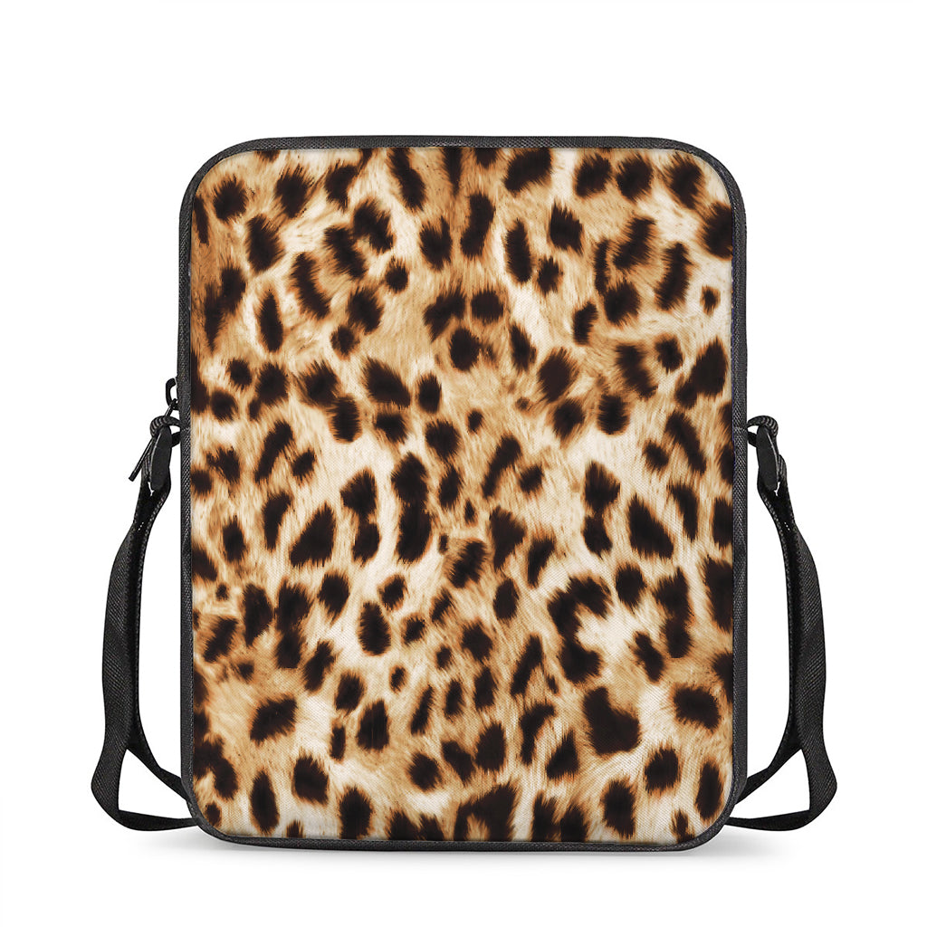 Cheetah Print Rectangular Crossbody Bag