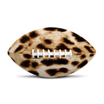 Cheetah Print Rugby Ball