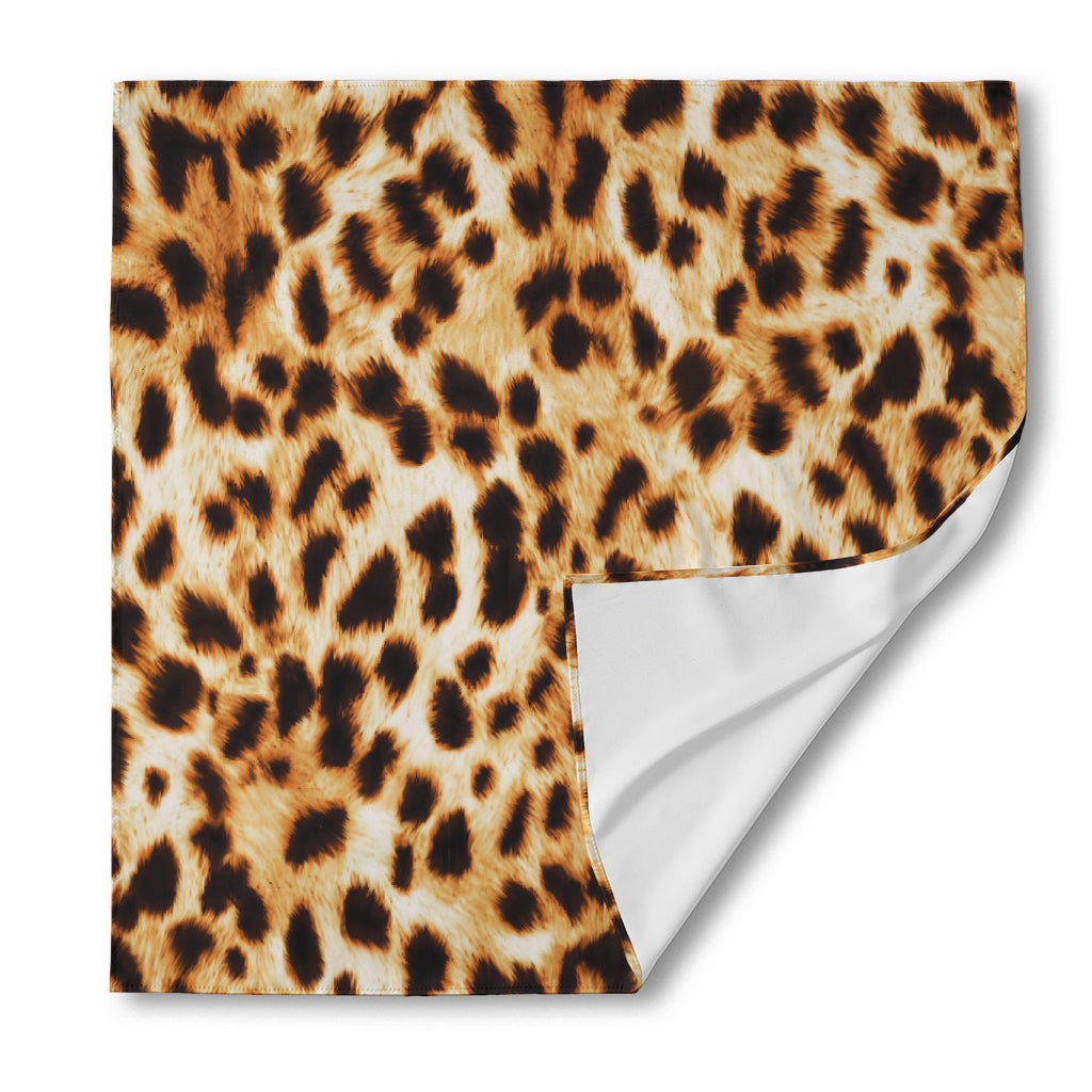 Cheetah Print Silk Bandana