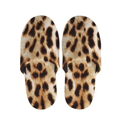 Cheetah Print Slippers