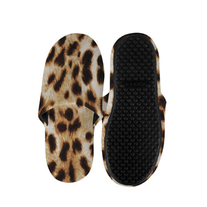 Cheetah Print Slippers