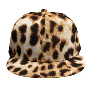 Cheetah Print Snapback Cap