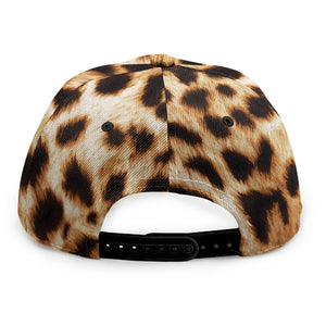 Cheetah Print Snapback Cap