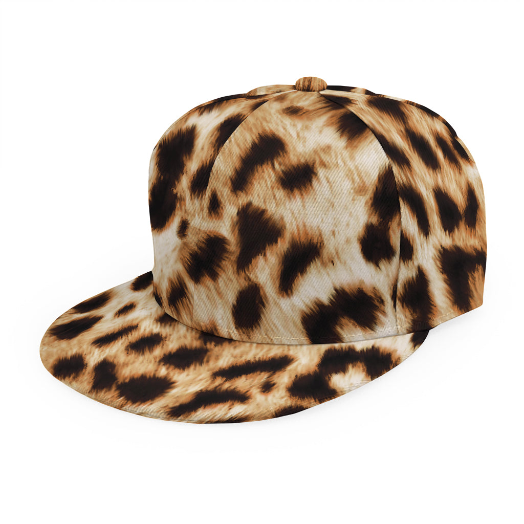 Cheetah Print Snapback Cap