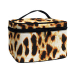 Cheetah Print Travel Makeup Bag