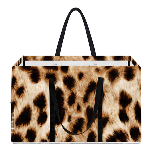 Cheetah Print Utility Tote Bag
