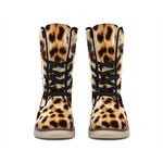 Cheetah Print Winter Boots